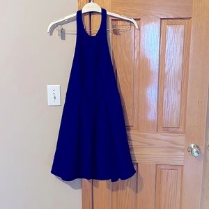 Blue party dress - size M